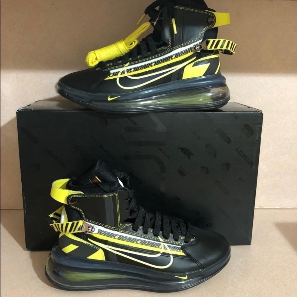 NIKE AIR MAX  720 SATURN AS QS black yellow